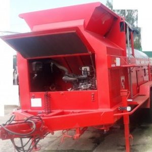 foto 10t/h asphalt recyler trailer Bagela 10000 - top condition / like new